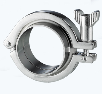 Stainless steel sanitary Ferrule complete clamp union