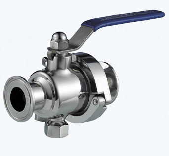 Stainless Steel Hygienic Tri-Clamped DIN Manual Ball Valve