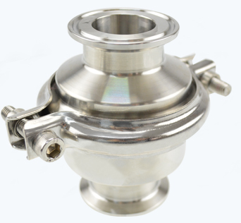 Stainless Steel Sanitary Clamped  Spring Type Non Return Valve