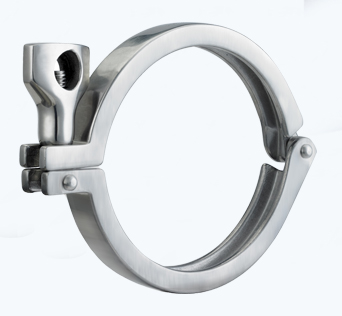 Stainless steel sanitary 13MHHM heavy duty clamp