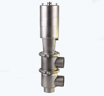 Stainless Steel Sanitary Ultra Clean DIN Pneumatic Change Over Valve