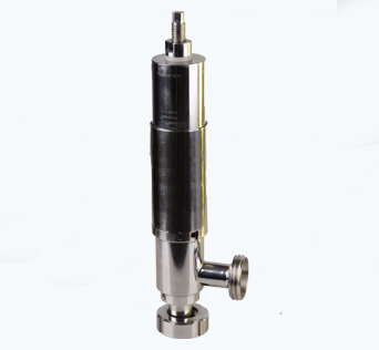 Stainless Steel Sanitary Ultra Clean Manual In-line Type Safety Relief Valve