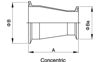 Stainless Steel Sanitary Reducer
