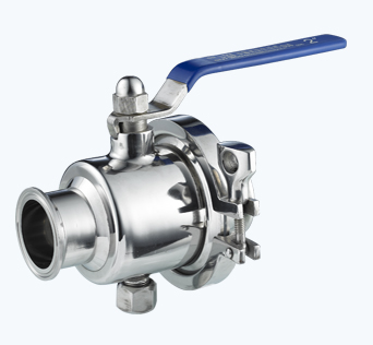Stainless Steel Sanitary Quick Release Manual Non-Retention Ball Valve